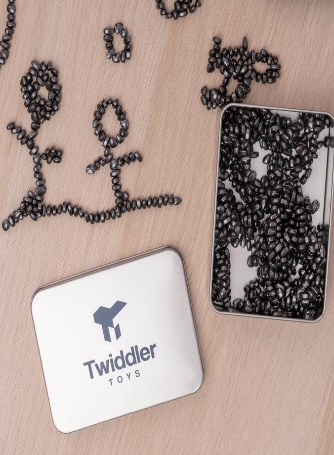 Twiddler Toys Magnetic Putty Pebbles - Over 1100 Ferrite Stones - Mild Fidget Magnets for a Satisfying Sensory Experience for Adults - Image 5